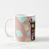 Scheidegger Adler Typomatic aus den 1970er Jahren, Kaffeetasse (Links)
