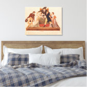 Scheidung. Aussöhnung Leinwanddruck (Insitu (Schlafzimmer))