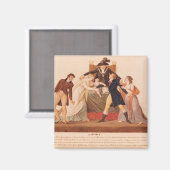 Scheidung. Aussöhnung Magnet (Vorderseite/Rückseite)