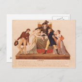 Scheidung. Aussöhnung Postkarte (Vorne/Hinten)