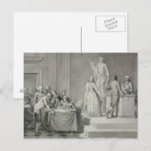 Scheidung der Republikaner Postkarte (Vorne/Hinten)