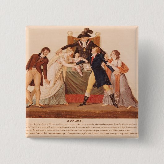 Scheidung. Die Versöhnung Button (Vorderseite)