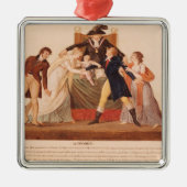 Scheidung. Die Versöhnung Silbernes Ornament (Vorne)