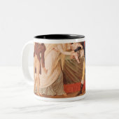 Scheidung. Die Versöhnung Zweifarbige Tasse (Vorderseite Links)