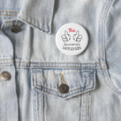 Scheidung - Dieses Mädchen wird scheiden Button (Beispiel)