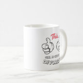 Scheidung - Dieses Mädchen wird scheiden Kaffeetasse (VorderseiteRechts)