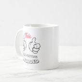 Scheidung - Dieses Mädchen wird scheiden Kaffeetasse (Vorderseite Links)