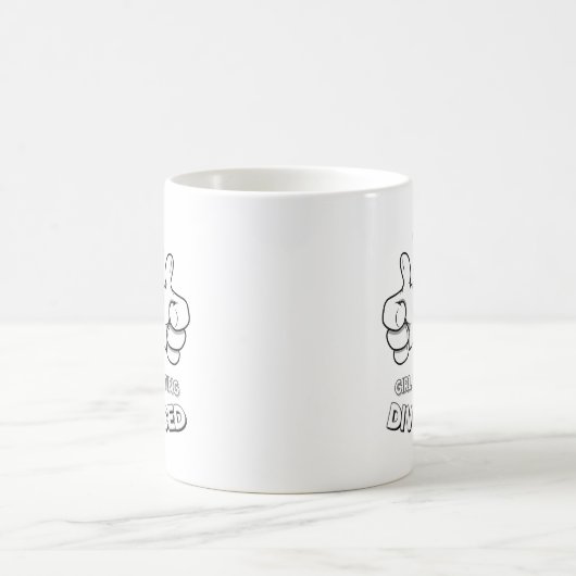 Scheidung - Dieses Mädchen wird scheiden Kaffeetasse (Mittel)