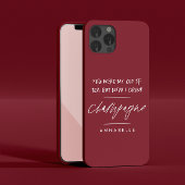 Scheidung Du warst meine Tasse Tee moderne Kirsche Case-Mate iPhone Hülle