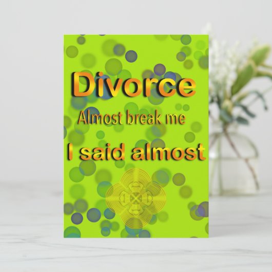 Scheidung fast schlagen mich sagte ich fast einladung (Stehend Vorderseite)