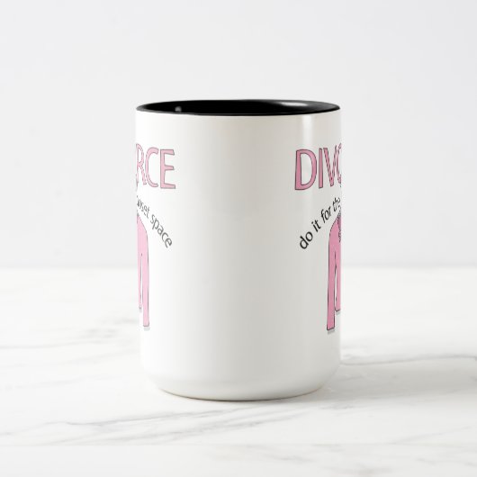 Scheidung für den Wandschrankraum Zweifarbige Tasse (Mittel)