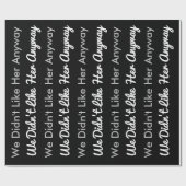 Scheidung Geschenkpapier (Flach)