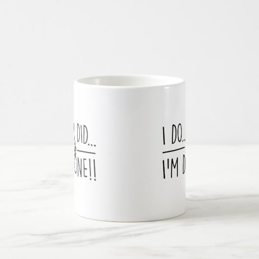 Scheidung Kaffeetasse (Mittel)