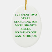 Scheidung Keramik Ornament (Vorne)