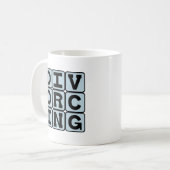 Scheidung mitten in der Scheidung Kaffeetasse (Vorderseite Links)