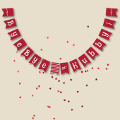 Scheidung Party Celebration Ex Hubby Start Packing Wimpelkette