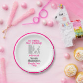 Scheidung Party Dekoration Rosa endlich Freude Pappteller (Party)