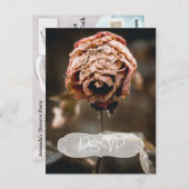 Scheidung Party Einladung UAWG mit Foto Postkarte (Vorne/Hinten)