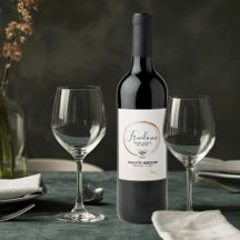 Scheidung Wein Etikett