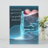 Scheidungs-Einladung Einladung (Stehend Vorderseite)