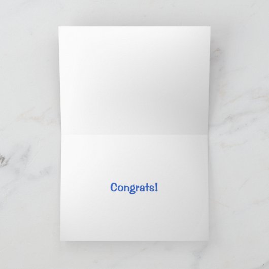 Scheidungs-Kuchen Karte (Innenseite)