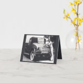 Scheidungskarte, getrennt, einsam, allein, Grußkar Karte (Gelbe Blume)