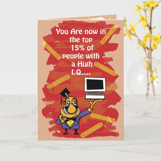 Scheidungskarte Karte (Gelbe Blume)