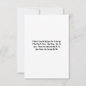 Scheidungskarte Mitteilungskarte (Rückseite)