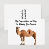 Scheidungskarte Mitteilungskarte (Vorne/Hinten)