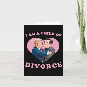 Scheidungskind von Trump lustige Break up Meme Karte