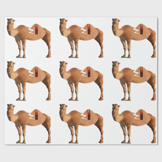 Scheidungspapier Geschenkpapier (Flach)