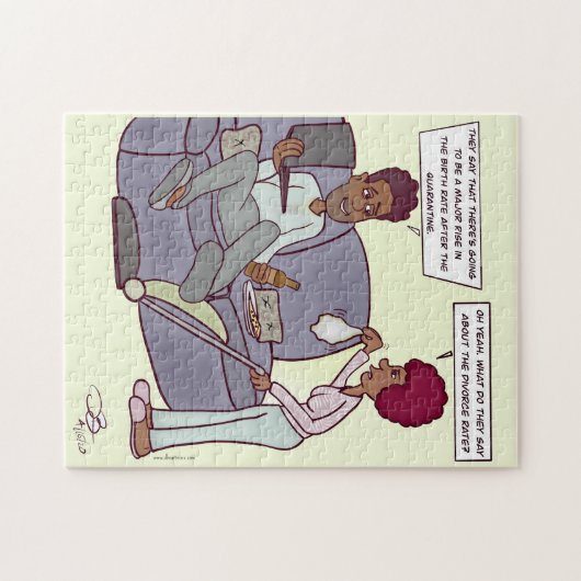 Scheidungsrate Jigsaw Puzzle (Horizontal)