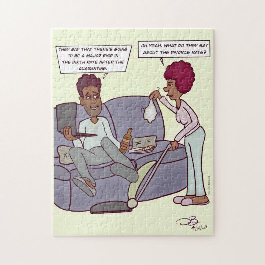 Scheidungsrate Jigsaw Puzzle (Vertikal)