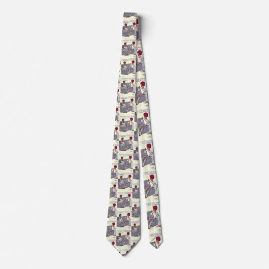 Scheidungsrate Necktie Krawatte (Vorderseite)