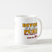Scheidungsspiel Kaffeetasse (VorderseiteRechts)