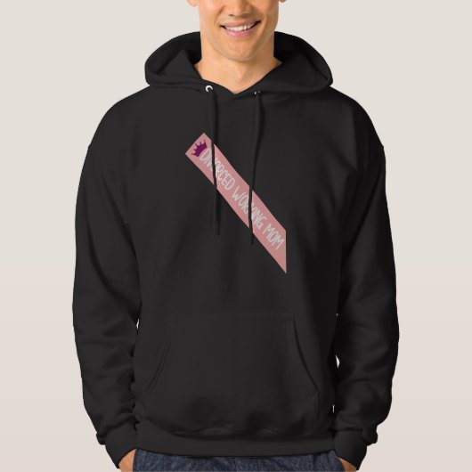 Scheidungsurteil der Mama Meme Funny Sash Hoodie (Vorderseite)