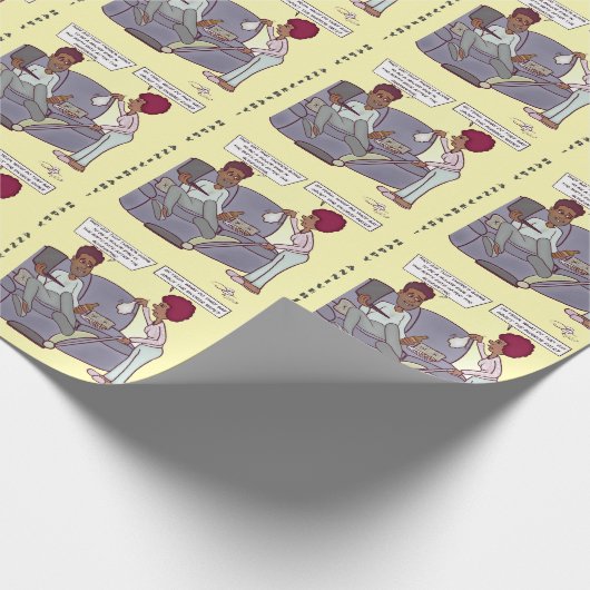 Scheidungsziffer Geschenkpapier (Ecke)