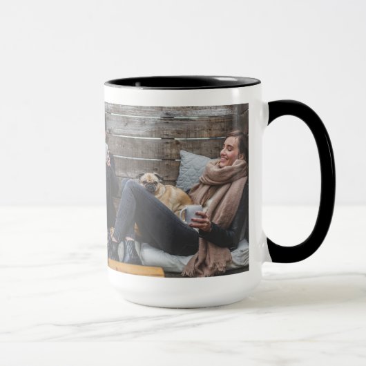 Schein 15oz kundenspezifische Coffe Tasse durch (Rechts)