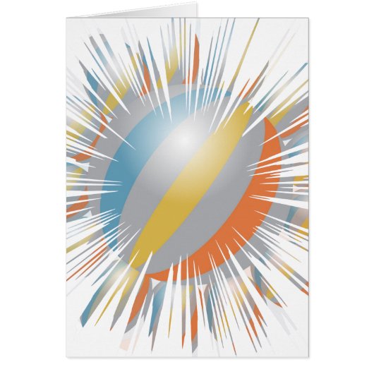 Schein Blaast Gruß-Karten GreetingCARDS (Vorne)