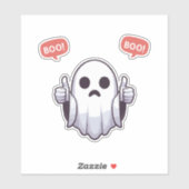 Schein der Missbilligung Aufkleber (Blatt)