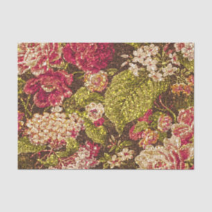Schein-Effekt-Blumenbrokat Seidenpapier