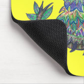 Schein-Eule Mousepad (Ecke)