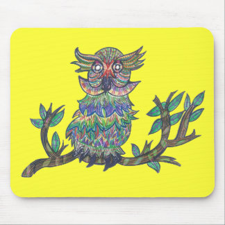 Schein-Eule Mousepad