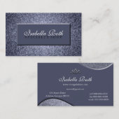 Schein-Fleck-Glas Visitenkarte (Vorne/Hinten)