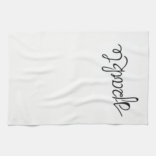 Schein-Geschirrtuch Handtuch (Horizontal)