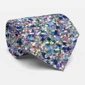 Schein-glänzender Schimmer des Glitzer-02 Krawatte (Gerollt)