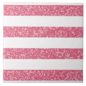 Schein-Glitzer-Blick Stripes Fliese (Vorderseite)