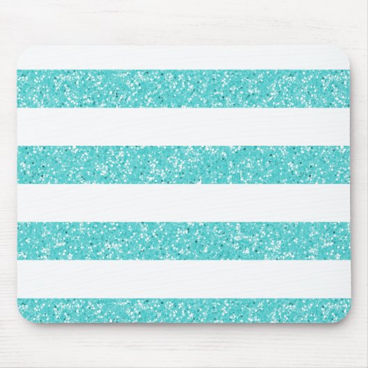 Schein-Glitzer-Blick Stripes Mousepad (Vorne)