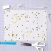 Schein-GoldConfetti Seidenpapier (Handwerk)