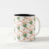 "Schein-Kind " Zweifarbige Tasse (VorderseiteRechts)